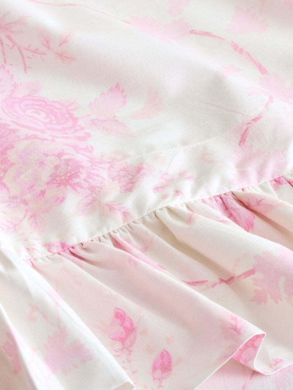 LoveShackFancy x Pottery Barn NWT Rose Ruffle Pillowcases Standard - Picture 6 of 9